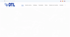 Desktop Screenshot of dtl.es