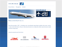 Tablet Screenshot of dtl.waw.pl
